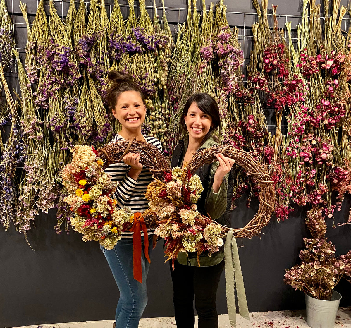 WORKSHOP: Dried floral wreath