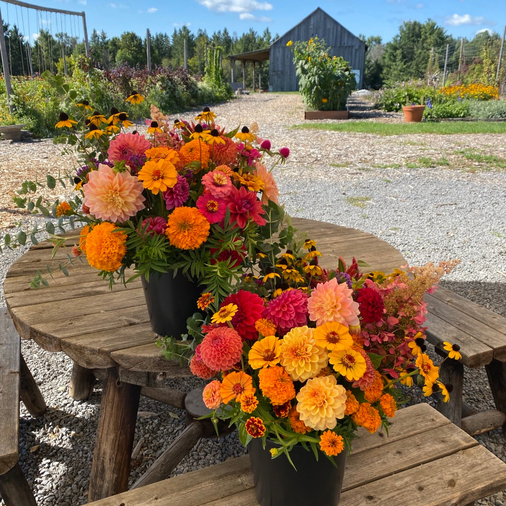 DIY Floral Bucket