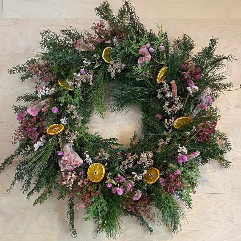 WORKSHOP: Evergreen Wreath